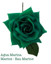 Flor Flamenca, Reina <b>Color - Agua Marina, Talla - G</b>