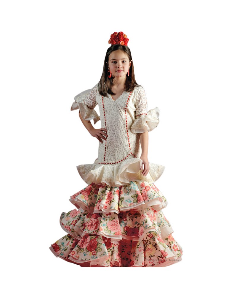 Traje De Flamenca Niñas, Cabales 2018