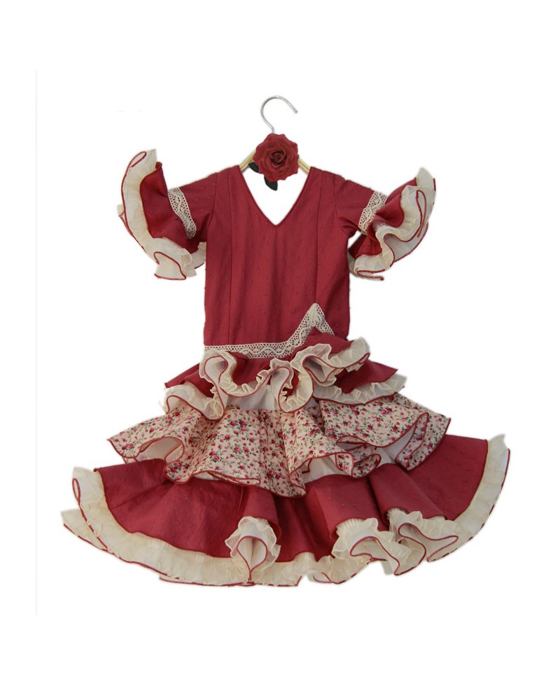 vestido de flamenca para niña