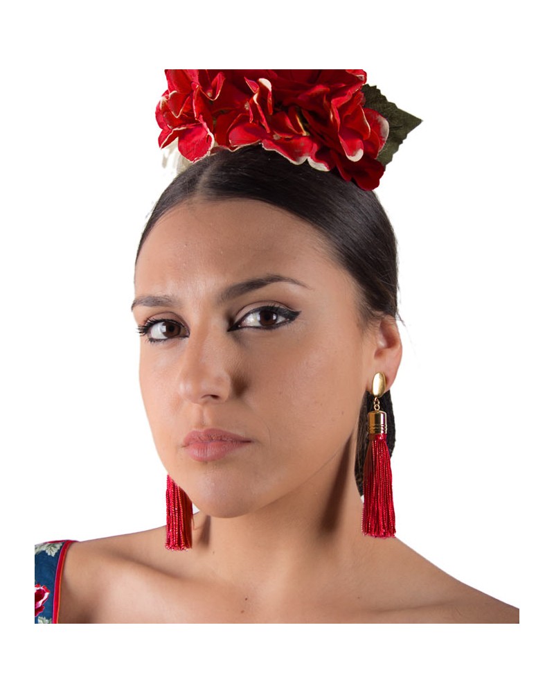 pendientes de flecos