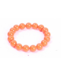 Pulsera flamenca de bolas <b>Color - Naranja, Talla - P</b>