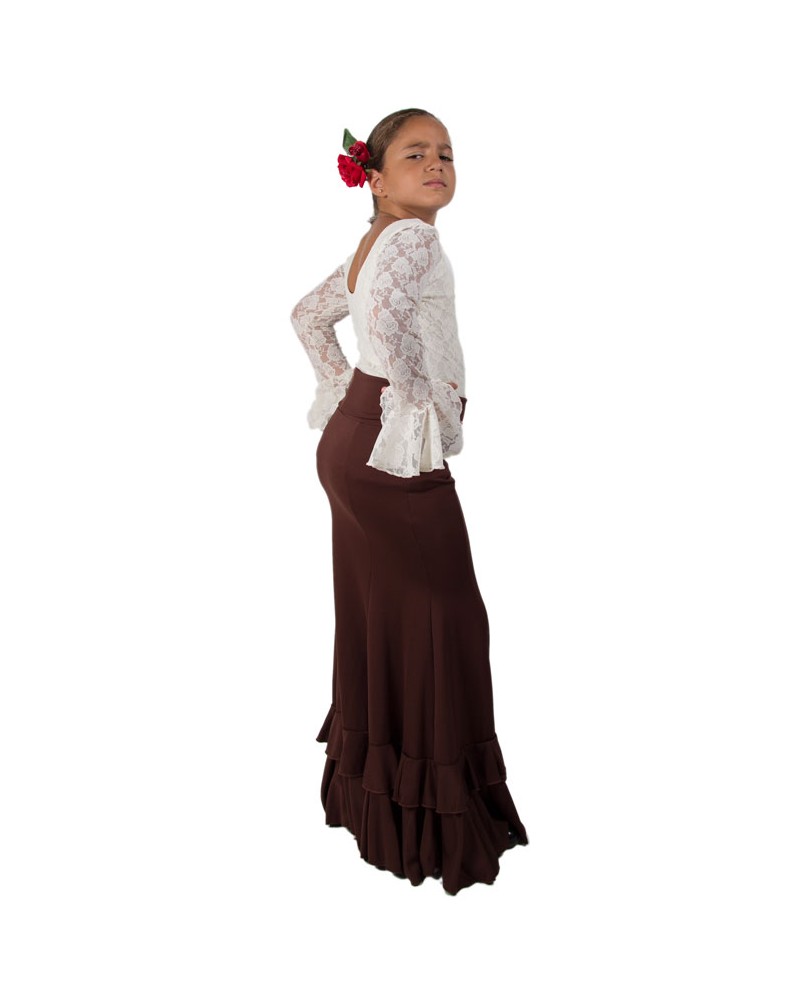 faldas de flamenco para niñas
