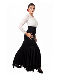 Faldas de Flamenco Mod 252 <b>Color - Negro, Talla - 38</b>