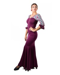 Faldas de Flamenco Mod 252 <b>Color - Cardenal, Talla - 38</b>