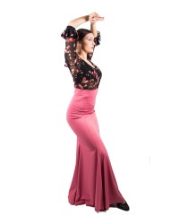 Falda De Flamenco "Carmen" <b>Color - Fucsia, Talla - M</b>
