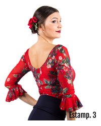 Top Estampado Flamenco <b>Color - Estmp.3, Talla - XS</b>