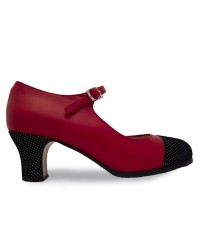 Zapatos Flamencos Profesionales Teja <b>Color - Foto, Talla - 33</b>