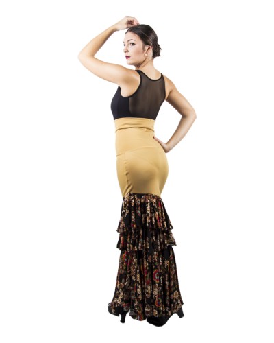 Faldas de baile Flamenco Clavel