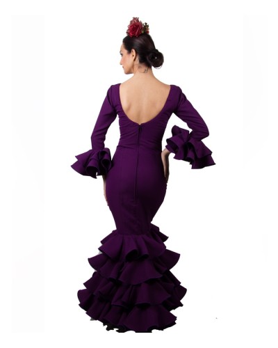 Traje de flamenca Modelo Alegria Moda Flamenca El Rocio
