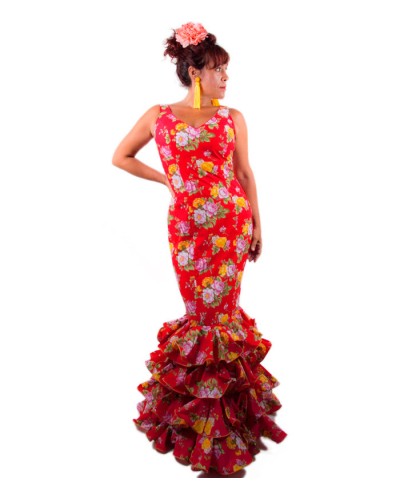 Trajes de Flamenca para Mujer, Talla 52 en oferta - El Rocio