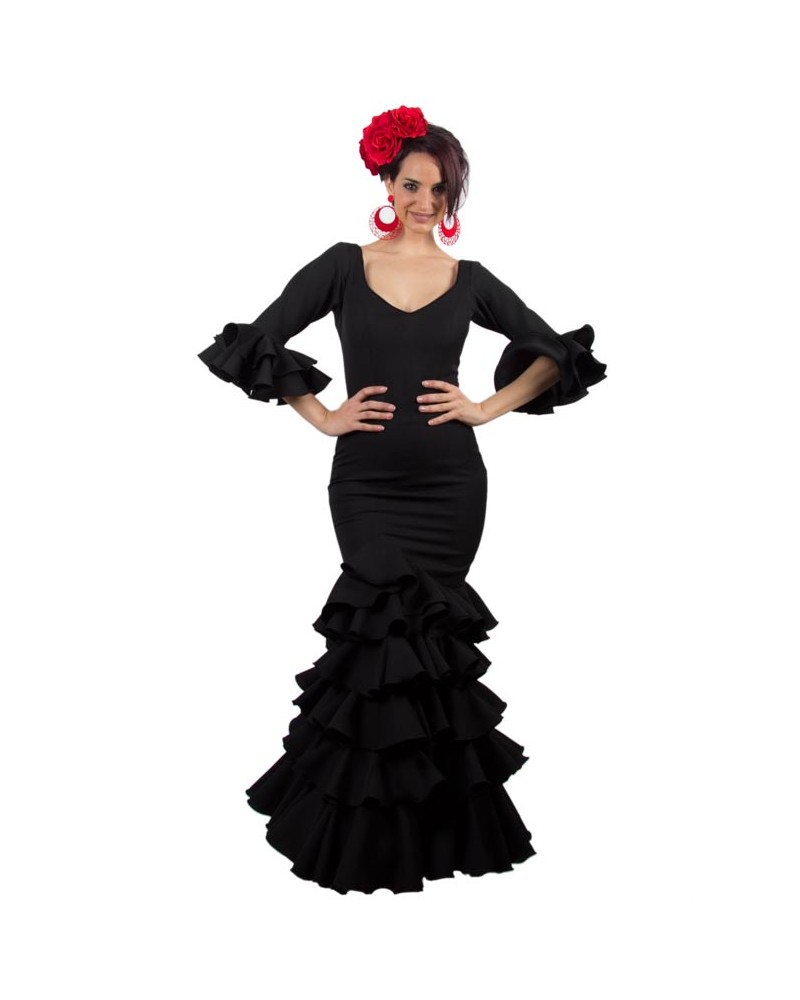 Vestido de Flamenca, Talla 34 (XS) Granada