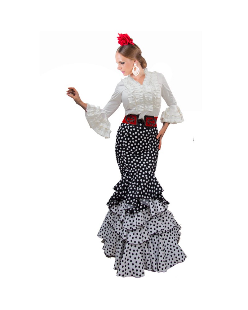 falda flamenca de lunares