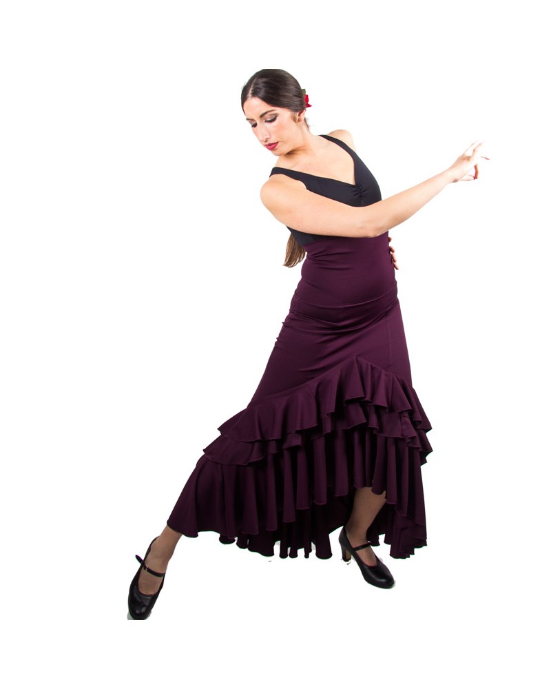 falda de baile flamenco