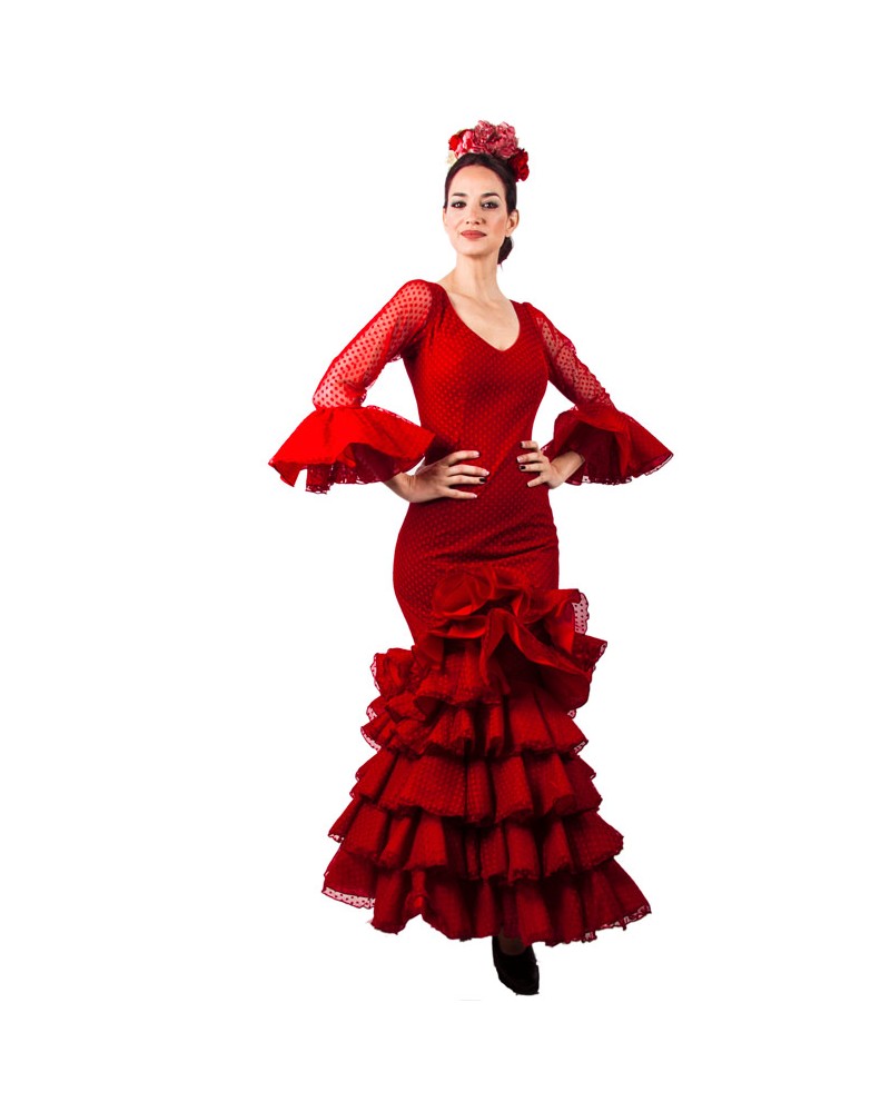 Vestido De Flamenca 2022, Talla 48 (XL)