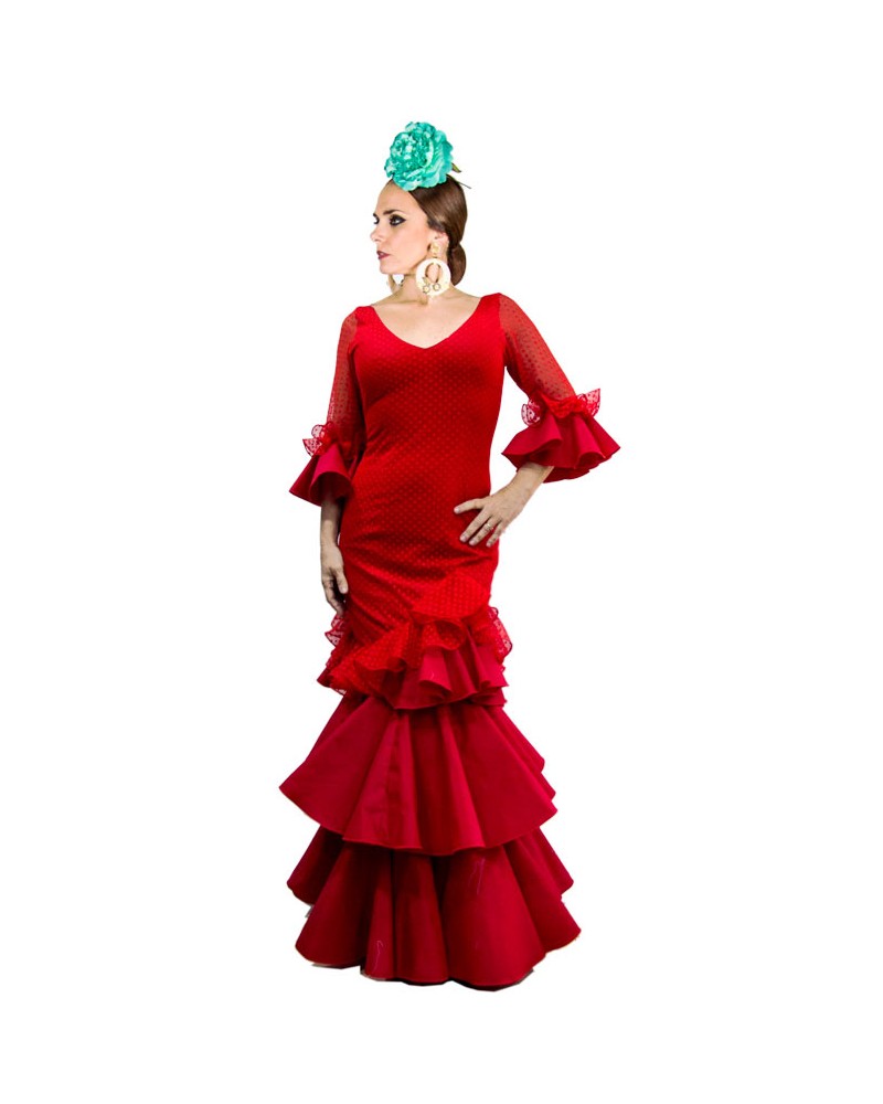 Vestido de Flamenca, Talla 36 (S)