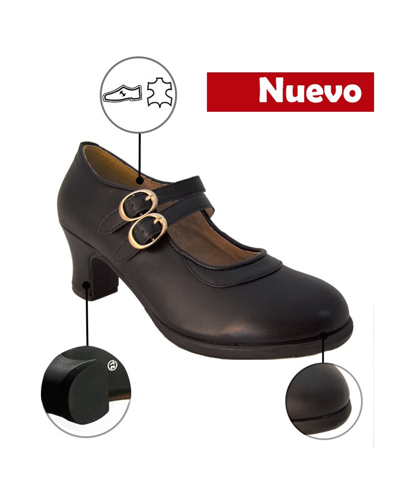 Zapato baile flamenco niña con clavos