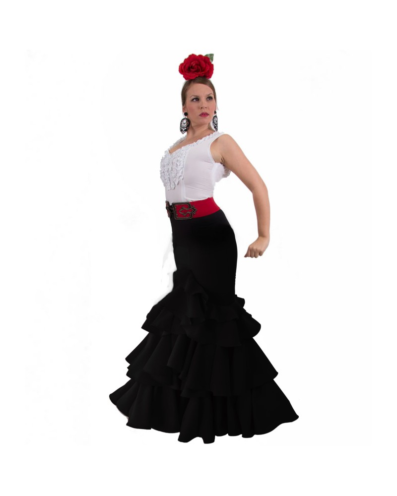 Faldas de Flamenca Azucena, Talla 2XL