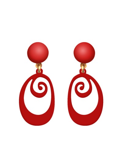 Pendientes de flamenca para Bebés