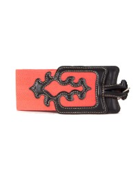 Cinturones Camperos - Elásticos Mujer <b>Color - Coral, Talla - G</b>