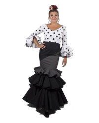 Vestido de Flamenca Modelo Cordoba <b>Color - Unico, Talla - 44</b>