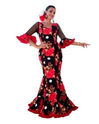 Traje De Flamenco <b>Color - LGD2219, Talla - 36</b>