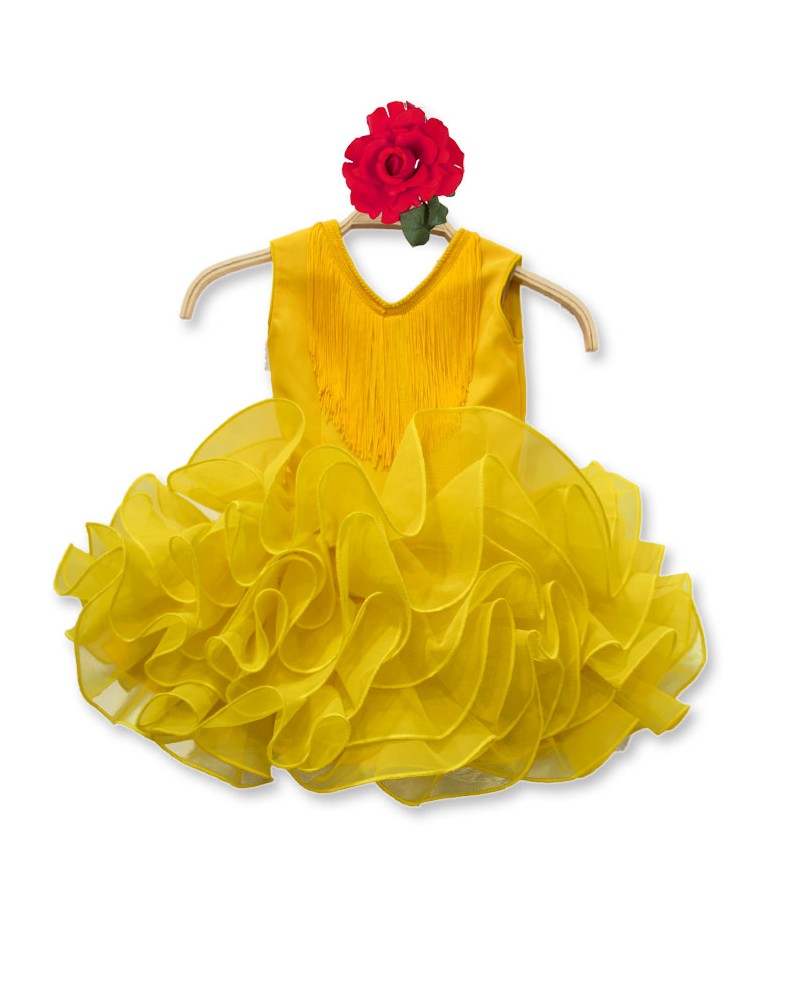 Traje de Gitana para Niñas, Talla 02