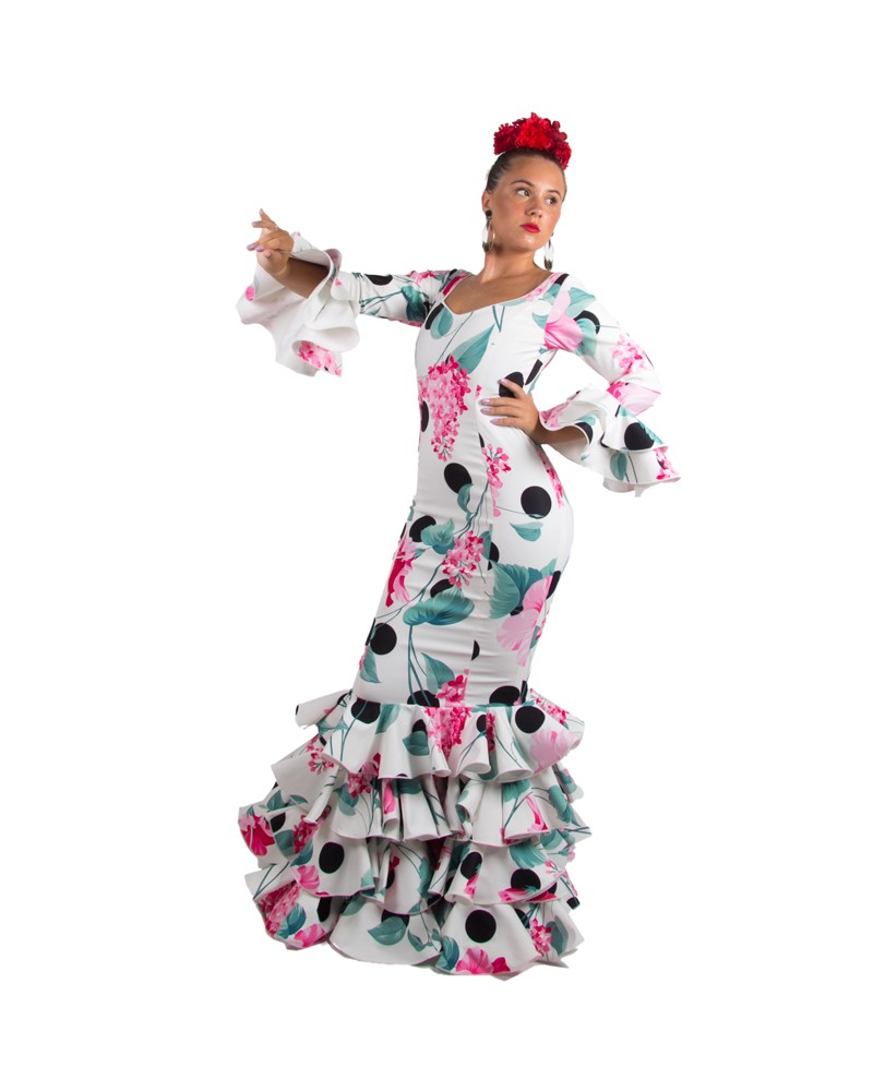 Vestido de Flamenca, Talla 36 (S)