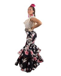 Falda de Flamenca, Talla 42 <b>Color - Foto, Talla - 42</b>