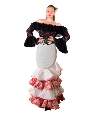 Falda de Flamenca, Talla 48