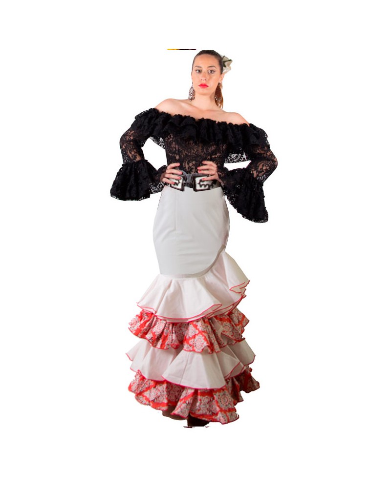 Falda de Flamenca, Talla 48