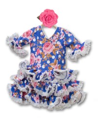 Trajes De Flamenca Niña, Talla 4 <b>Color - Foto, Talla - 4</b>