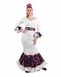 Trajes De Flamenco con Cinturón <b>Color - LGD2304, Talla - 34</b>