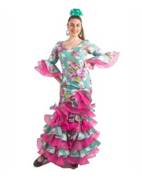 Vestido de Flamenca 2023, Talla 42 (L) <b>Color - Foto, Talla - 42</b>