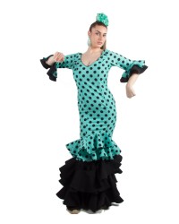 Vestido Flamenco, Talla 38 <b>Color - Foto, Talla - 38</b>