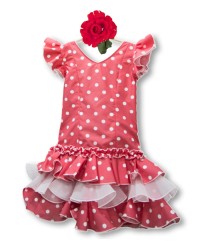 Trajes de Flamenca para Niña, Talla 12 <b>Color - Foto, Talla - 12</b>