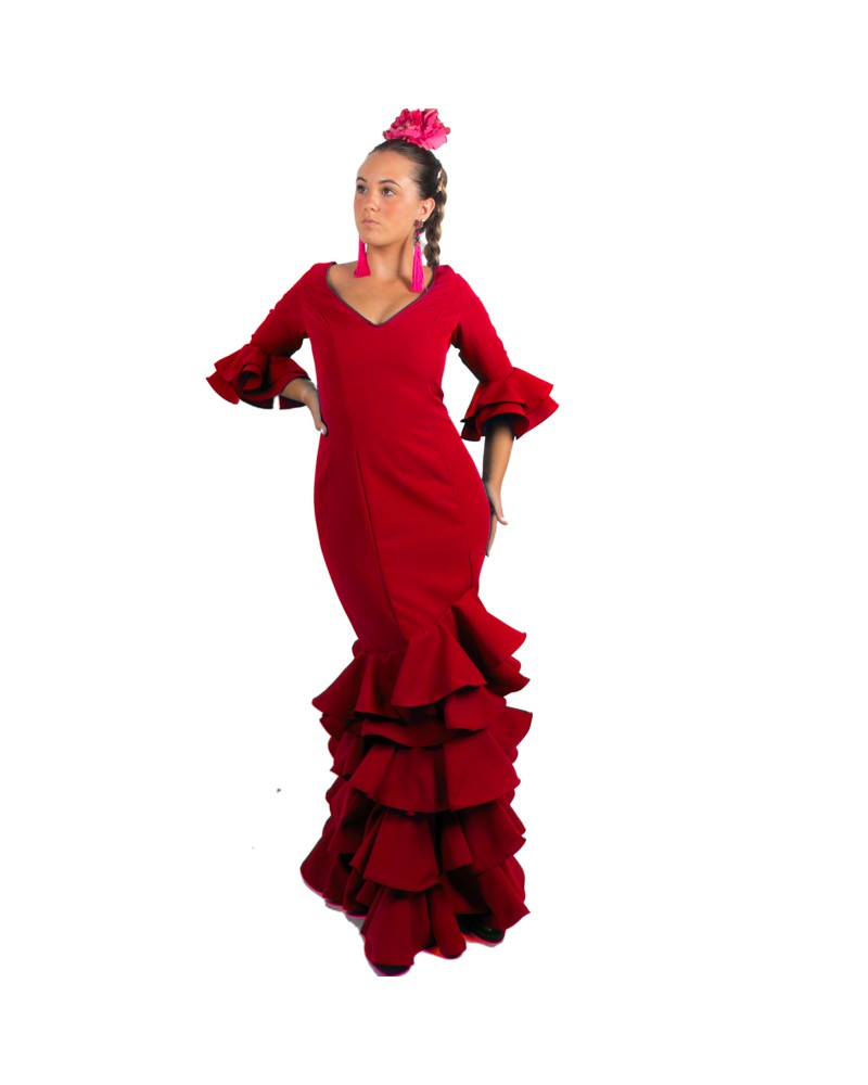 Vestidos De Flamenca Oferta, Talla 52 (2XL)