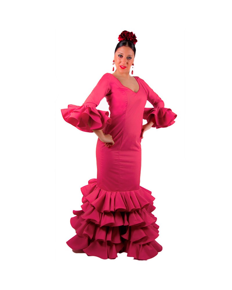 Tentación Mirar furtivamente Persona a cargo del juego deportivo Trajes de Flamenca, Talla 46 - El Rocio Flamenco moda