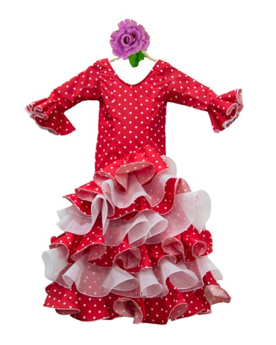 Vestido de flamenca para niña