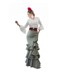 Faldas Flamencas Azucena, Talla XS <b>Color - Foto, Talla - 34</b>
