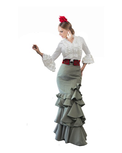 Falda Flamenca, Talla XL