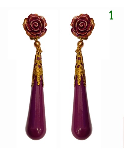 Pendientes de Flamenca Lágrima