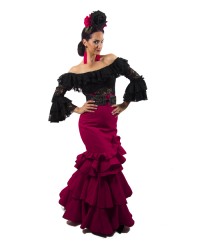 Falda de Flamenca, Talla XS <b>Color - Foto, Talla - XS</b>