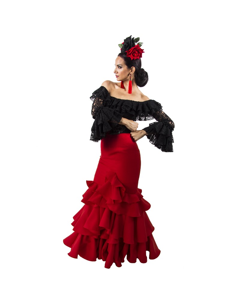 Falda de Flamenca, Talla S