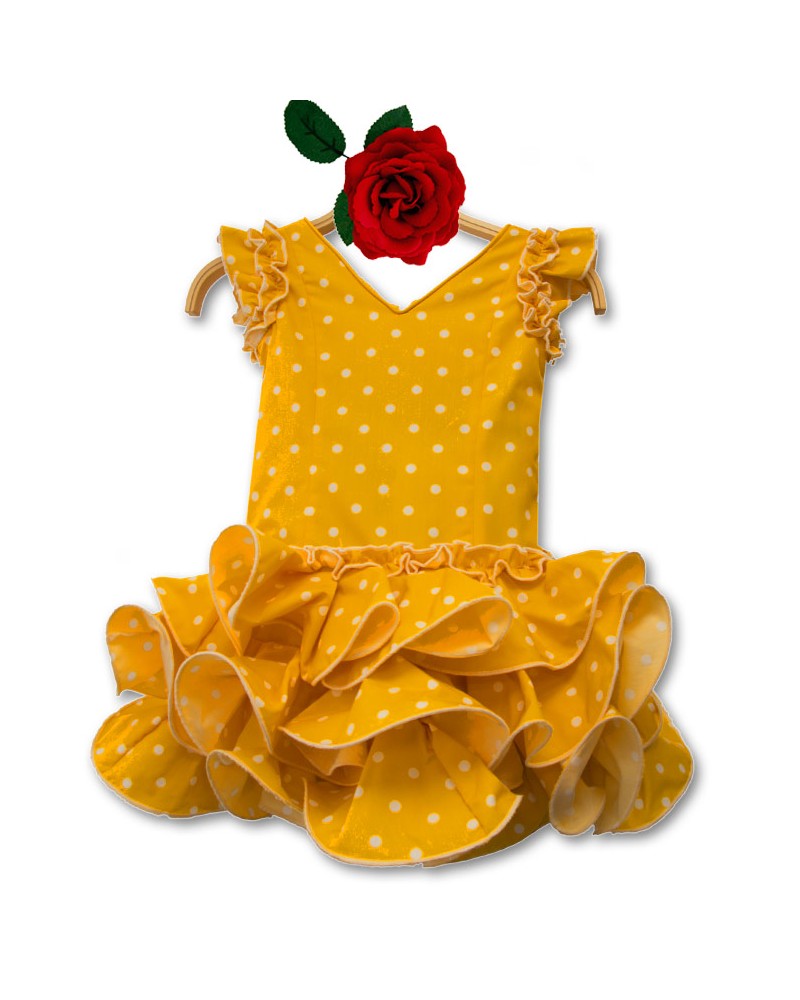 Traje de flamenca para bebé