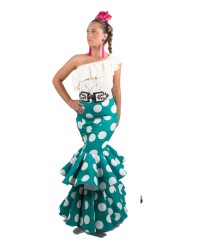 Falda Flamenca en Oferta, Talla S <b>Color - Foto, Talla - S</b>