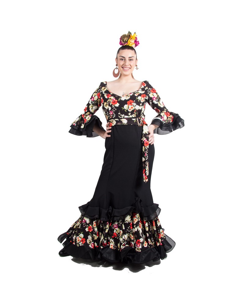 Trajes De Flamenco con cinturón