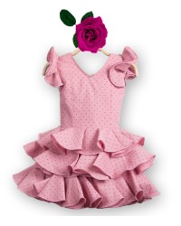 Trajes Flamenca Niña, Talla 6 <b>Color - Foto, Talla - 6</b>