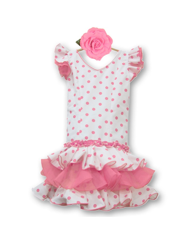 Vestido de flamenca niña en Oferta