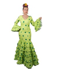 Traje De Flamenca, Talla 38 (M) <b>Color - Foto, Talla - 38</b>
