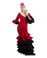 Trajes de flamenca, Talla 46 (XL) <b>Color - Foto, Talla - 46</b>